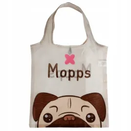 skladana-wielorazowa-skladana-torba-na-zakupy-pies-mops