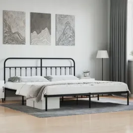 vidaxl-metalowa-rama-lozka-z-wezglowiem-czarna-200x200-cm