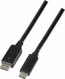 kabel-logilink-usb-c-do-displayport-3m-4k-60hz-czarny