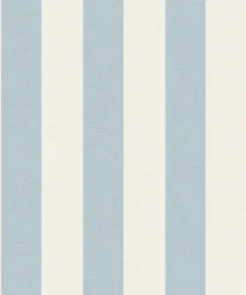 tapeta-jak-plotno-w-eleganckie-niebieskie-pasy