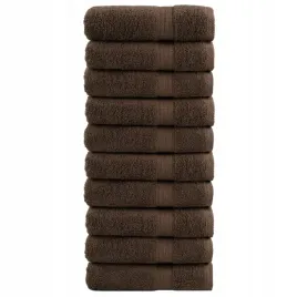 vidaxl-reczniki-premium-solund-10-szt-brazowe-70x140-cm