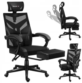 fotel-gamingowy-obrotowy-gracza-z-podnozkiem-huzaro-combat-5-0-black