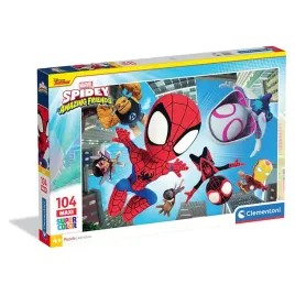 puzzle-104-elementow-maxi-super-kolor-spidey-and-his-amazing-friends