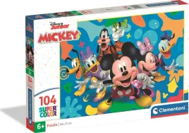 puzzle-104-elementow-super-kolor-mickey-and-friends