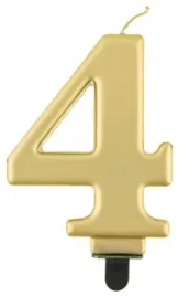 swieczka-cyferka-4-beautyandcharm-metalik-zlota