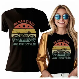 tshirt-nie-mam-czasu-jade-motocyklem-retro-vintage