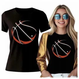 tshirt-pomaranczowa-pilka-serce-linia-ruch