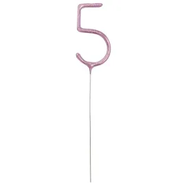 zimne-ognie-cyfra-5-rozowy-unique-17-cm
