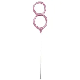 zimne-ognie-cyfra-8-rozowy-unique-17-cm
