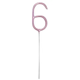 zimne-ognie-cyfra-6-rozowy-unique-17-cm