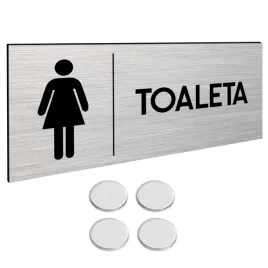 tabliczka-30x11cm-toaleta-damska-znak-dibond-tablica-na-drzwi-tasma-nano