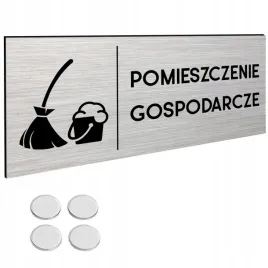 tabliczka-pomieszczenie-gospodarcze-dibond-tablica-na-drzwi-nano-30x11cm