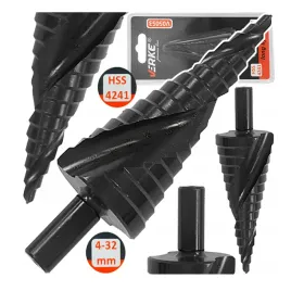 wiertlo-stozkowe-stopniowe-spiralne-choinkowe-metalu-rozwiertak-hss-4-32-mm