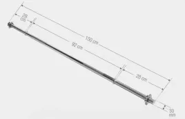 gryf-prosty-gwintowany-sztanga-150cm-30mm