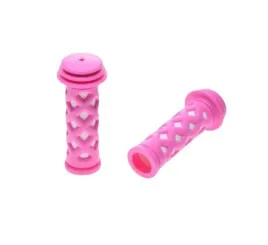 chwyt-kierownicy-rowerowy-dzieciecy-rozowo-bialy
