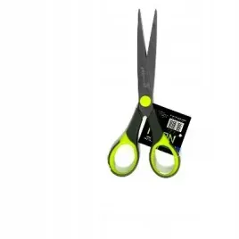 nozyczki-biurowe-penword-165-cm-zielono-siwe-dziecko-szkola-biuro
