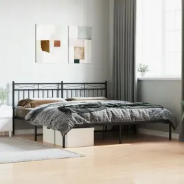 vidaxl-metalowa-rama-lozka-z-wezglowiem-czarna-180x200-cm