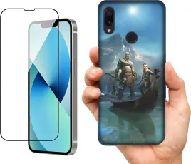 etui-na-xiaomi-redmi-note-7-wzory-god-of-war-szklo