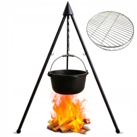 kociolek-wegierski-wiszacy-zeliwny-9l-grill-ogniskowy-trojnog-skladany