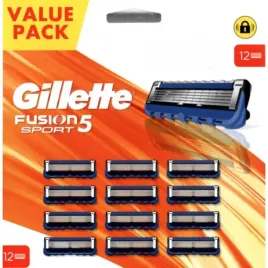 gillette-fusion5-sport-nozyki-5-ostrzowe-z-trymerem-opakowanie-12-sztuk