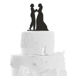 dekoracja-na-tort-topper-para-mloda-dwie-tanczace-panie-czarny-18