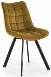 zolte-musztardowe-krzeslo-do-kuchni-jadalni-k332-velvet-halmar