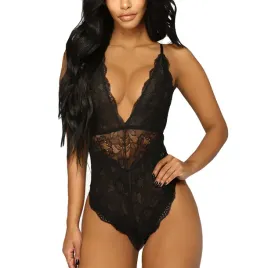koronkowe-body-seksowne-czarne-bielizna-damska-nocna-sexy-dekolt-koronka