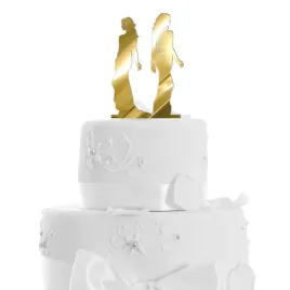 dekoracja-na-tort-topper-para-mloda-dwie-panie-zloty-18-cm