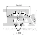 klips-mocujacy-ford-fa1-13-40006-5-stan-nowy