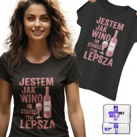 koszulka-jestem-jak-wino-tshirt-damski-prezent-dla-niej-damska-smieszna