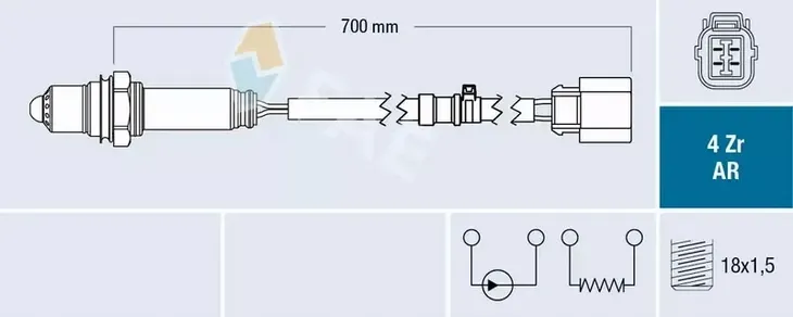 sonda-lambda-fae-75609-waga-z-opakowaniem-4-kg