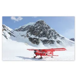 fototapety-416x254-czerwony-samolot-w-gorach