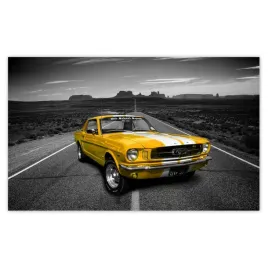 fototapety-520x318-oldtimer-zolty-ford-mustang