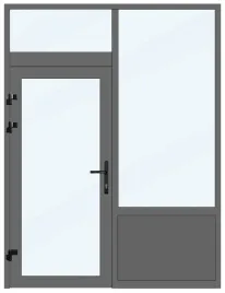 drzwi-aluminiowe-do-firmy-hali-biura-przemyslu-2485cm-x-300cm-na-wymiar