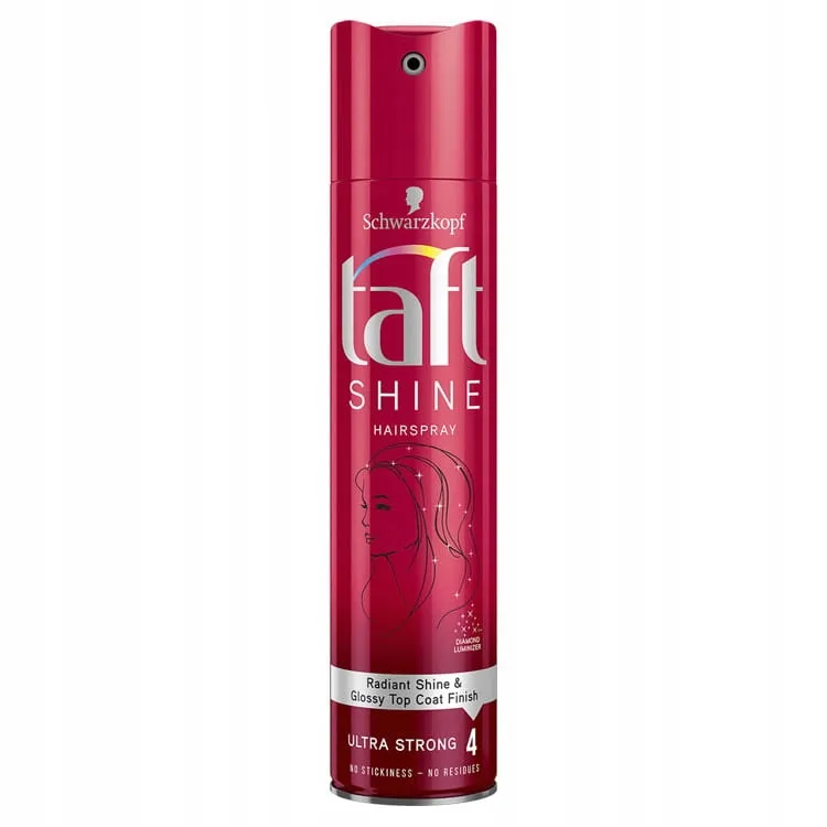 taft-lakier-shine-250ml-czerwony-stan-nowy