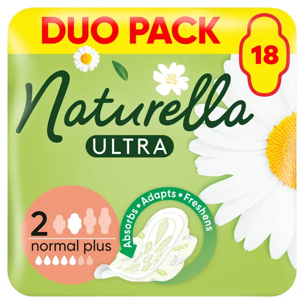 naturella-ultra-podpaski-normal-plus-18szt-stan-nowy-dlugosc-standardowe