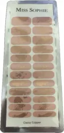 24x-naklejki-na-paznokcie-miss-sophie-classy-copper-brazowe-blyszczace