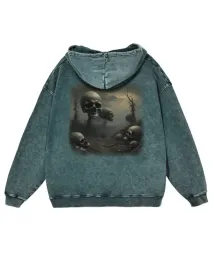 bluza-z-kapturem-postapokaliptyczny-krajobraz-beksinski-czaszki-zielona-l