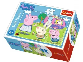 trefl-mini-puzzle-54-elementy-swinka-peppa-pig-kemping