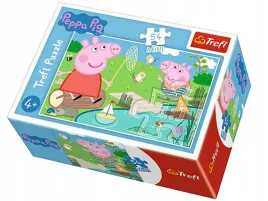trefl-mini-puzzle-54-elementy-swinka-peppa-pig-wakacje-nad-jeziorem