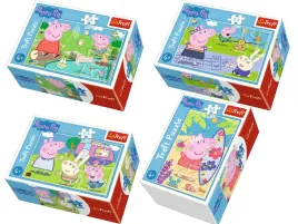 trefl-zestaw-4-x-mini-puzzle-54-elementy-swinka-peppa-wesoly-dzien-peppy