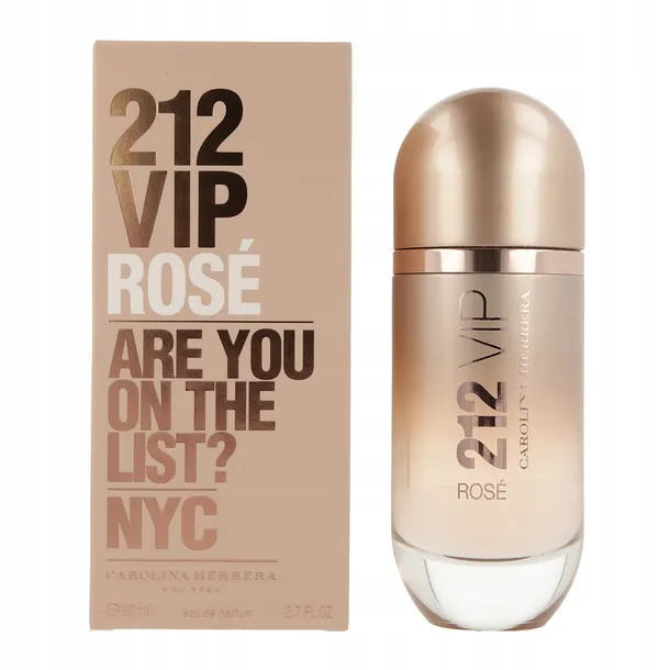 carolina herrera 212 vip rose woda perfumowana 80 ml     