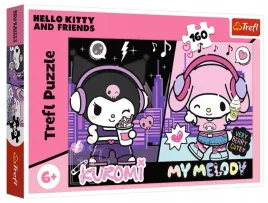 puzzle-160-kuromi-rzadzi-hello-kitty-trefl