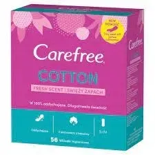 carefree-wkladki-cotton-56szt