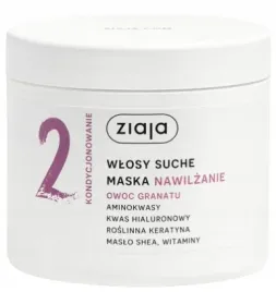 ziaja-roslinnie-maska-350ml-owoc-granatu-wlosy-suche