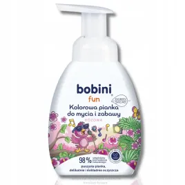 bobini-fun-kids-pianka-do-mycia-i-zabawy-rozowa-300ml