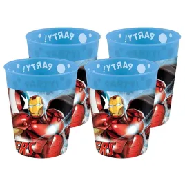 kubeczki-plastikowe-avengers-procos-250-ml-4-szt