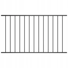 vidaxl-panel-ogrodzeniowy-kryta-proszkowo-stal-163x075m-czarny