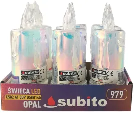 swieca-brokatowa-led-subito-c502-h145-opal-biala-ciepla-979-6-sztuk