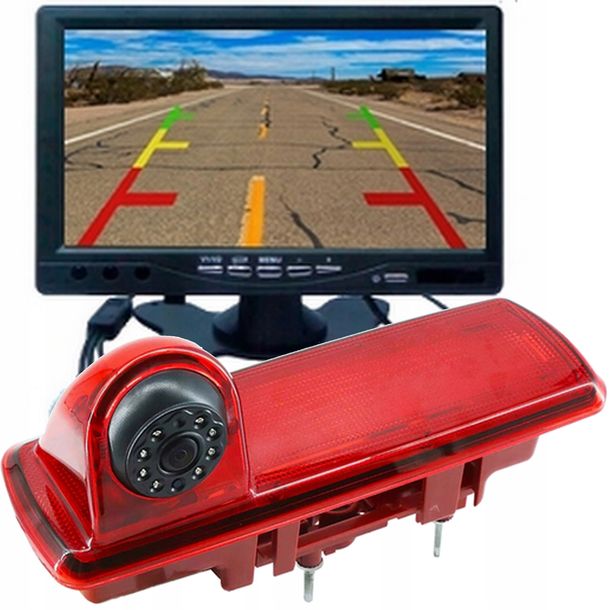 ZESTAW COFANIA KAMERA + MONITOR 7' RENAULT TRAFIC OPEL VIVARO PO 2014r